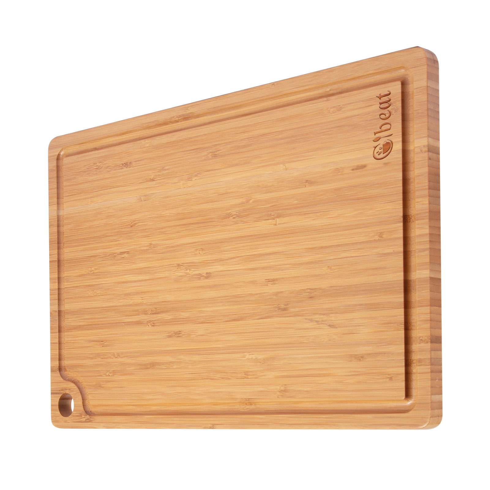 Dinner Essential Bamboo Chopping Board with handle for Kitchen Meat  Vegetables Cheese Serving 35X20X1.75