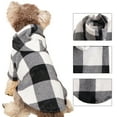 thumbnail image 6 of Fuzzy Dog Hoodie Dog Sweater Dog Clothes Warm Soft Cozy Dog Coats Hooded Sweatshirt Fleece Dog Hoodies for Small Medium Large Dogs, 6 of 8