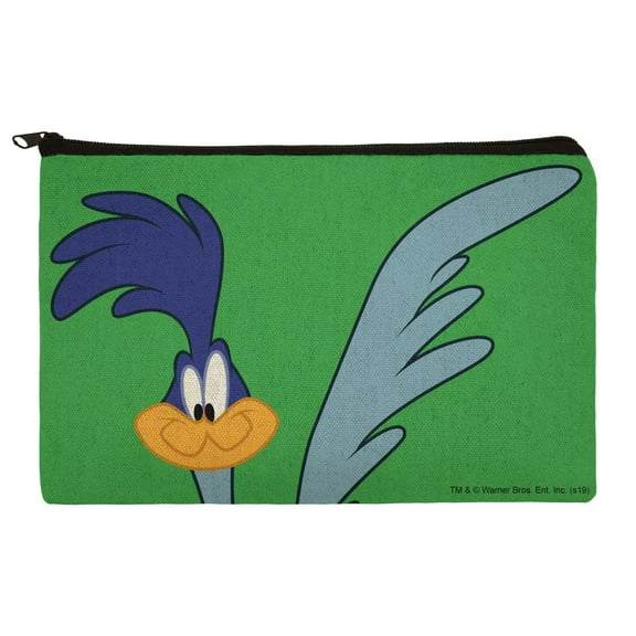 Looney Tunes Road Runner Pencil Pen Organizer Zipper Pouch Case
