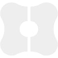 thumbnail image 4 of 22"OD x 7"ID x 7 1/2"C x 1"P Luna Architectural Grade PVC Contemporary Ceiling Medallion, Two Piece, 4 of 11