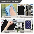 thumbnail image 7 of FUIALDOLG RV Door Window Shade Cover American Stars Blackout RV Door Window Shades Camper Sunshade Privacy Protection Travel Trailer Motorhome Sun Shade Accessories, 26 x 17.3 inches, 7 of 7