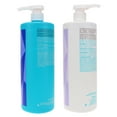 thumbnail image 3 of Moroccanoil Blonde Perfecting Purple Shampoo 33.8 oz & Blonde Perfecting Purple Conditioner 33.8 oz Combo Pack, 3 of 8