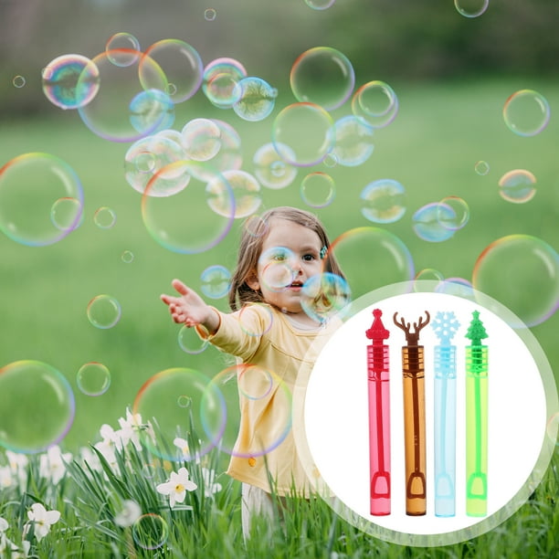 Recuerdos de fiesta de burbujas para niños, paquete de 30 mini burbujas a granel con caja de regalo, varita de burbujas pastel para suministros de fiesta, cumpleaños, decoraciones de boda, rellenos