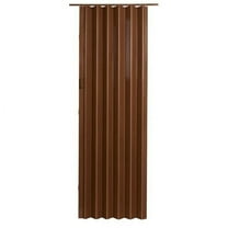 Homestyle Plaza Vinyl Folding Door fits 36"wide x 96"high Pecan