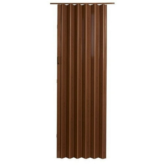 Homestyle Plaza Vinyl Folding Door fits 36"wide x 96"high Pecan