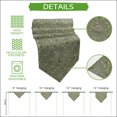 thumbnail image 5 of Sage Green Classic Table Runner Linen Burlap Table Runner 72 Inches Long Boho Vintage Western Rustic Dresser Scarves for Kitchen Island Coffee Dining Room Party Wedding Holiday Decoration 18"x72", 5 of 8