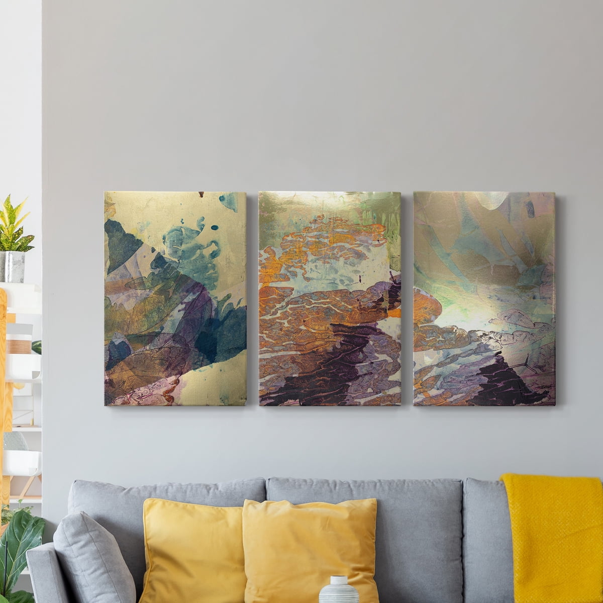 Monet's Landscape IV Premium Gallery Wrapped Canvas - Ready to Hang - 18 x 27 Each