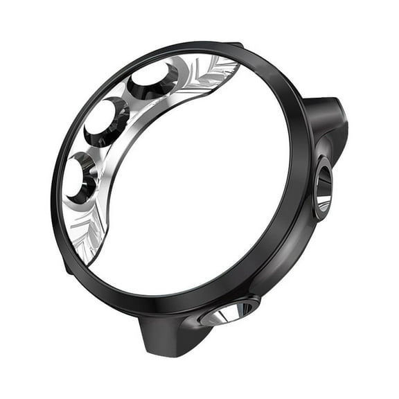 erfcxs UltraSlim Electroplate Transparent TPU Case Cover For Garmin Forerunner 245/245M