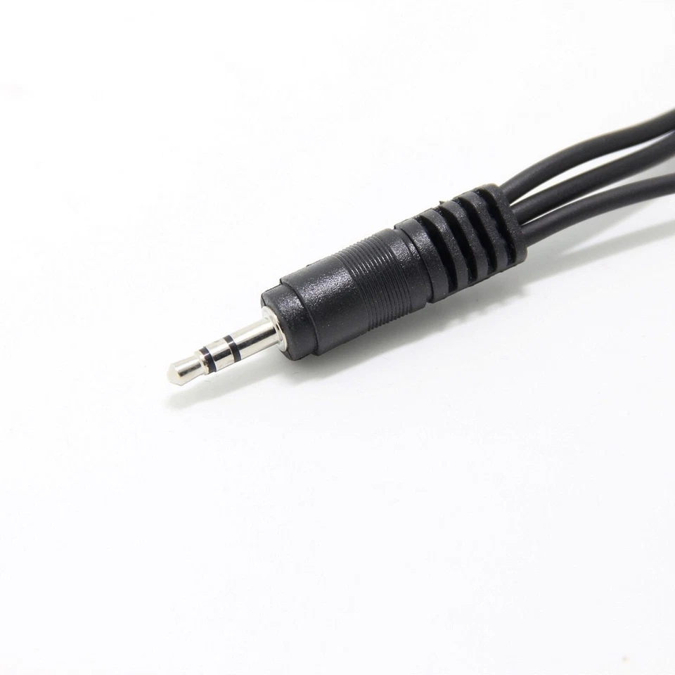 New Triple Stereo Audio Splitter Cable 3.5Mm 1X Male Trs Plug To 3X Female A/V