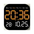 thumbnail image 4 of Wall Clock With Remote Control Display Temperature Room Desktop Clock, 4 of 8