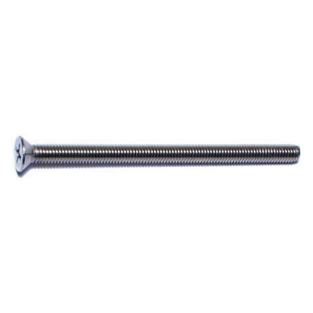 

#10-32 x 2-1/2 18-8 Stainless Phillips Flat Head Machine Screws (50 pcs.)