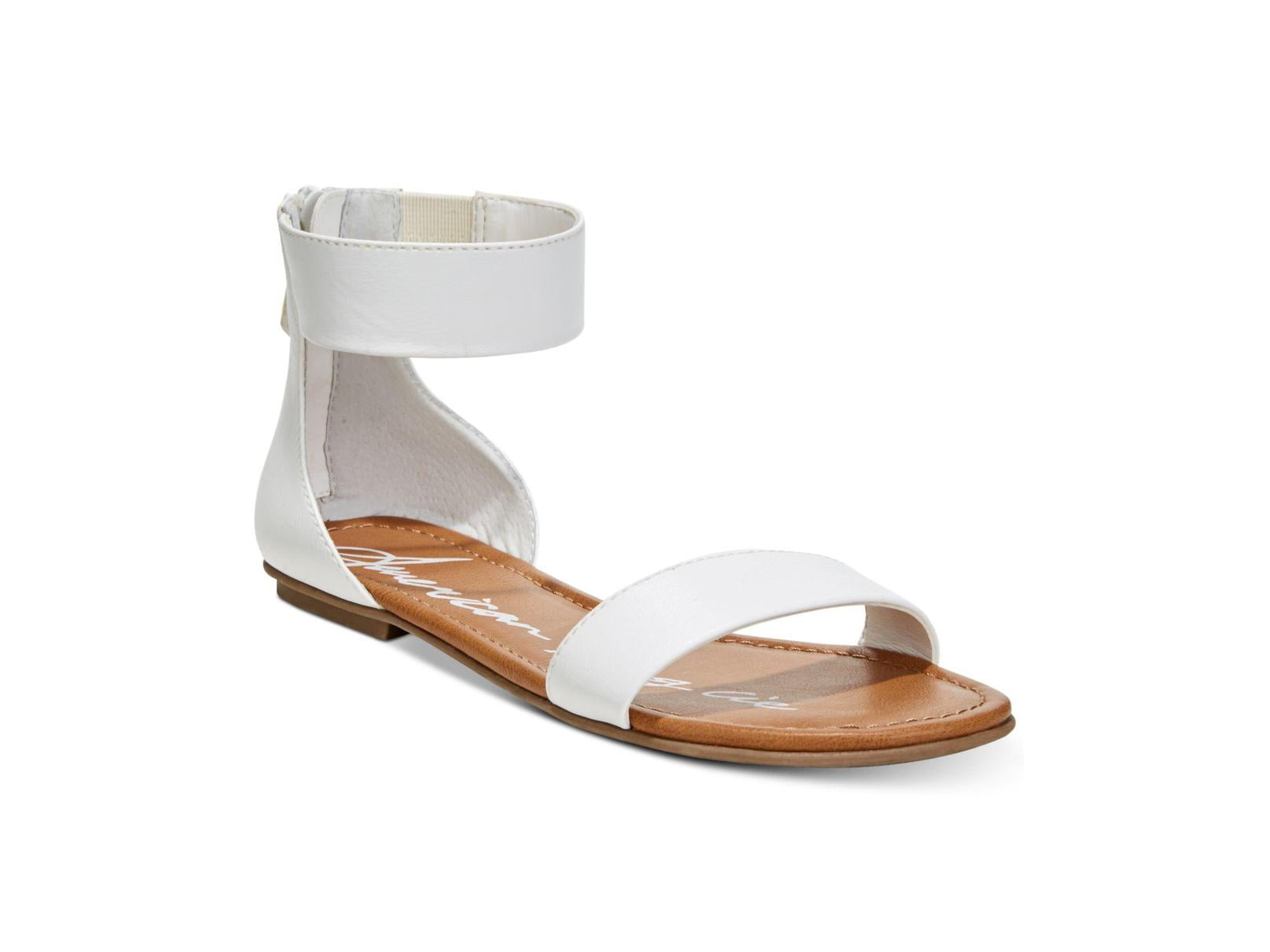 american rag ankle strap flats