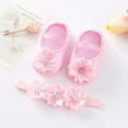 thumbnail image 6 of Odeerbi Infant Toddler Boys Girls Sandals Soft Sole Shoes Slip Resistant Prewalker Baby Non Slip Summer Sandals Pink, 6 of 6