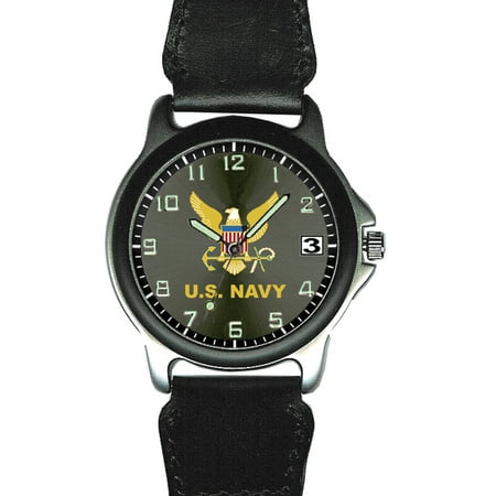 US Navy Nylon and Silver Watch