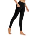 thumbnail image 3 of High Waist Yoga Pants Leggings for Women With Pockets Tummy Control Workout Leggings Athletic Running Pants, 3 of 6