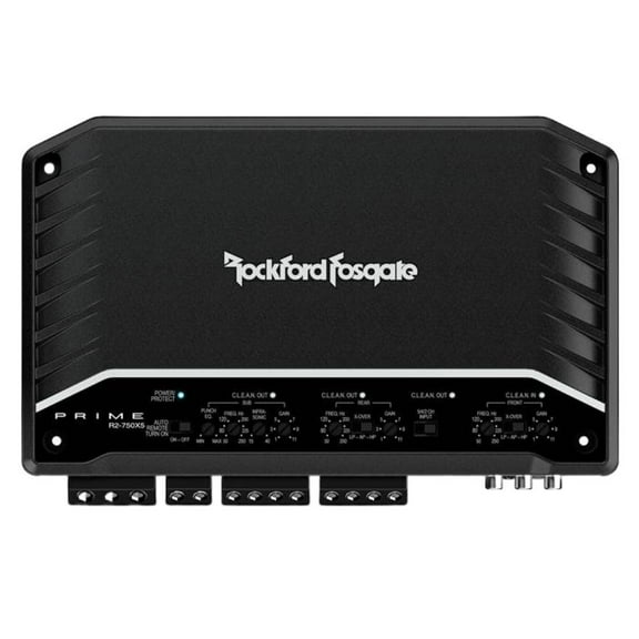 Restored: Like New Rockford Fosgate R2-750X5 Prime Series 750 Watt 5-Channel Car Amplifier (Refurbished)