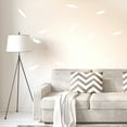 thumbnail image 1 of Calcomanías de Pared Desmontables y Autoadhesivas en Forma de Pluma de Unique Bargains Decoración Perfecta para Oficina y Sala de Estar Blanca 12pcs, 1 of 7