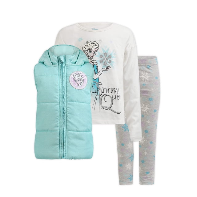 Set de ropa Disney Frozen Elsa para bebés y niños pequeños