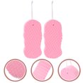 thumbnail image 4 of 2pcs Convenient Sponges Back Scrubbers Supple Bathing Rubbing PVA Sponges for Baby, 4 of 6