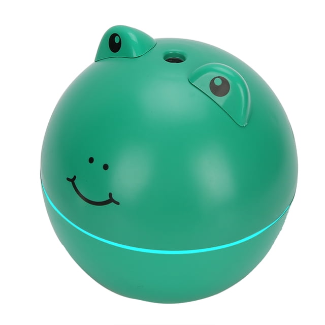 Qiilu 7 Colors Light Air Humidifier, Mini Portable USB Mist Humidifier, 130ml Cute Household Baby Room For Bedroom