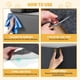 thumbnail image 5 of Almohadilla protectora de muebles para gatos  Alfombrilla de pared duradera para arañazos (78 x 15.7 pulgadas) con respaldo autoadhesivo, para sofá, pared, árbol de gato y rascador de gato que escala, 5 of 5