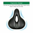 thumbnail image 5 of Comfort Bike Seat Cushion Soft Gel Extra Wide Big Bum Bicycle Sporty Saddle Pad, 5 of 8