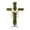 5ft, variant on MInHoues 6ft Pre-Lit Cross Christmas Tree with Warm LED Lights, Artificial Pine Easter Holiday Cross Tree with White Sash & Stand for Church Sanctuary Home Decor