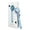 Aquamarine, variant on GESKE Sonic Full-Body Brush & Intensive Exfoliator | 8 in 1 | Electric Body Cleansing Brush | SmartSonic Pulsations | Deep Cleansing, Exfoliation, Massage | Extendable Handle | Rough Skin Remover