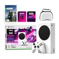 thumbnail image 1 of Microsoft Xbox Series S Fortnite & Rocket League Midnight Drive Pack Bundle with Halo: Infinite Full Game and Mytrix Controller Protective Case, 1 of 1