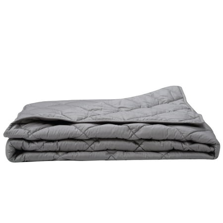 BlanQuil - 12 lb - Basic Weighted Blanket - Gray