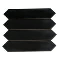 thumbnail image 6 of Piquet 2 in. x 10 in. Matte Black Ceramic Picket Wall and Floor Tile (5.38 sq. ft./case) (44-pack), 6 of 6