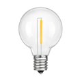 thumbnail image 3 of Novelty Lights 1W G40 Warm White Globe LED Light Bulb, Shatterproof, 3 of 8