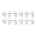 thumbnail image 4 of LABSERRON 12Pcs Small Tin Pail for Party Storage with Handle Silver, 4 of 8