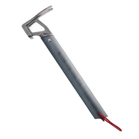 

Wanwan Outdoor Climbing Hiking Hammer Aluminum Alloy Handle with Lanyard Camping Tool