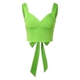 thumbnail image 3 of SNKSDGM Female Long Tank Tops for Women Plus Size White Tank Top Woman Dressy Lace Women Contrast Lace Trim Crop Tank Top Sexy Vintage Spaghetti Strap Camisole Summer Streetwear L, 3 of 7