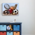 thumbnail image 3 of Marmont Hill Varsity Gear Print on Wrapped Canvas, 3 of 5