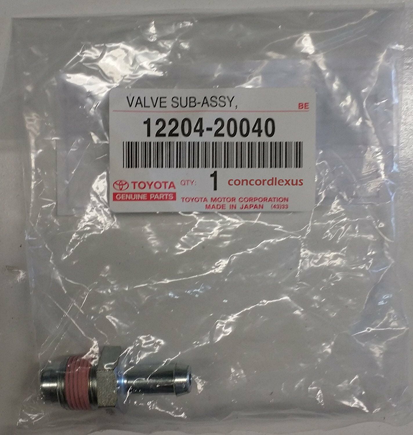 OEM Toyota PCV Valve(Read Description)