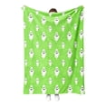 thumbnail image 2 of LEFXSMR Halloween Blanket Flannel Ghost Gnome Pumpkin Decor Holiday Fall Throw Blanket for Couch Bed Halloween Decorations, 27.56*39.37", 2 of 8