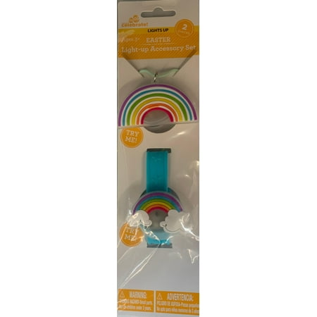 Way To Celebrate Light Up Set Rainbow