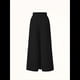 thumbnail image 5 of Pantalones Casuales para Mujer, con Cintura Elástica y Pierna , con Bolsillos. Negro S, 5 of 10