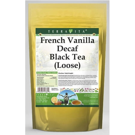 French Vanilla Decaf Black Tea (Loose) (4 oz, ZIN: