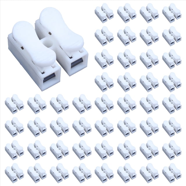 500Pcs Conector Rápido del Cable del Conector del Cable del Conector del Cable de la Ch2 para la Luz de Tira del Led