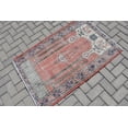 thumbnail image 2 of Vintage Rug, Small Rug, Turkish Rug, Antique Carpet, 32x50 inches Red Rug, Handwoven Gift Rug, Tribal Little Rug, 9318, 2 of 10