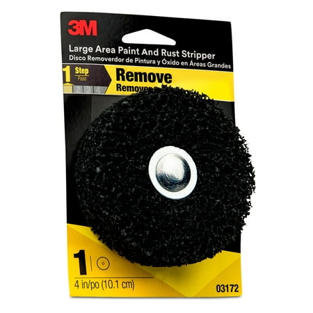 3M Large Area Paint and Rust Stripper, 03172, 4 in, 12 per