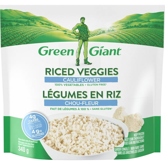 Green Giant Riced Veggies Cauliflower, 340 g