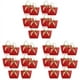 thumbnail image 1 of Bolsa de Regalo de 30 Piezas con Asa Bolsa de Papel para Regalos de Fiesta Bolsa de Aperitivos con Envoltura de Regalo Bolsas de Regalo para Regalo Rojo, 1 of 7