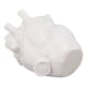 thumbnail image 1 of Jarrón en Forma de Corazón Maceta Decorativa Moderna de Resina Exquisita para el Hogar Oficina Dormitorio Boda Jarrón de Corazón Anatómico Blanco Maceta de Resina ANGGREK  Otros, 1 of 8