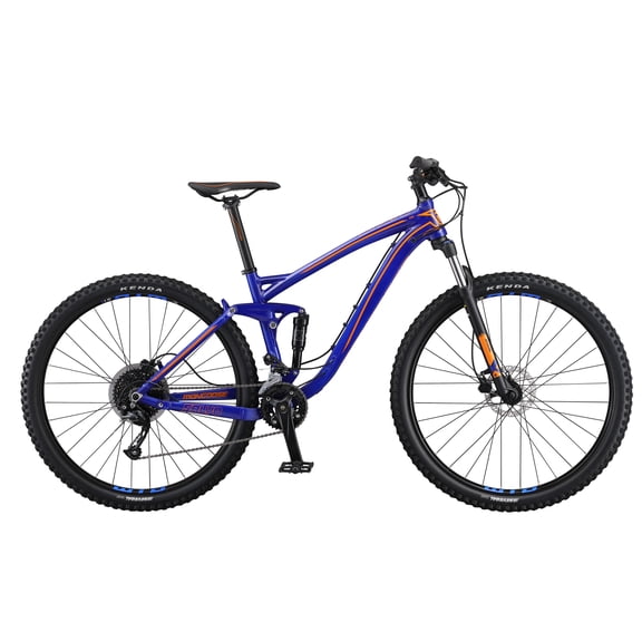 Mongoose Salvo 29 Large Sport Adult Unisex 29-in. Full Suspension Mountain Bike, Blue