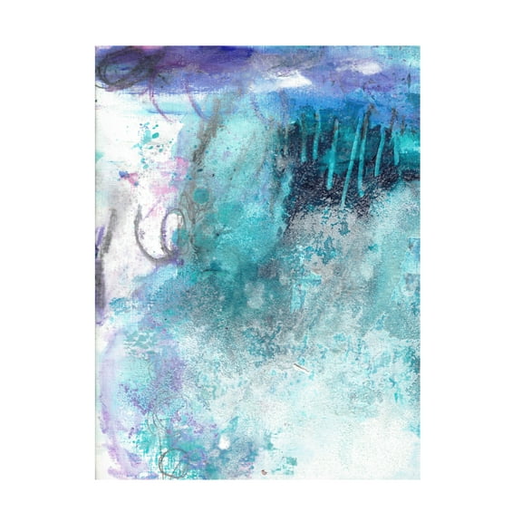 Canvas Wall Art - Deb Chaney 'Book Cover I Of Ii' Wall Art for Living Room, Bedroom, or Office Décor by Trademark Fine Art - 14 x 19 Inches