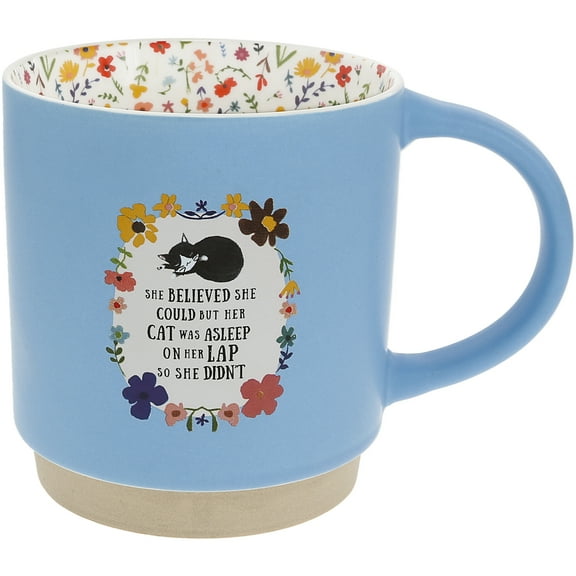 Pavilion Gift Company - Cat Asleep - 18 oz Mug